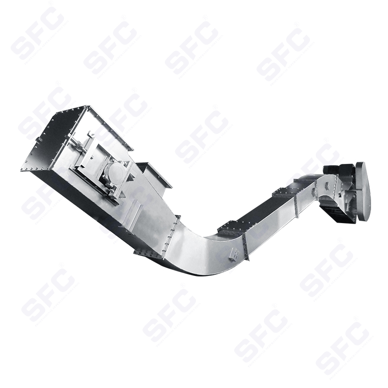 Dry sludge conveying equipment (scraper conveyor)