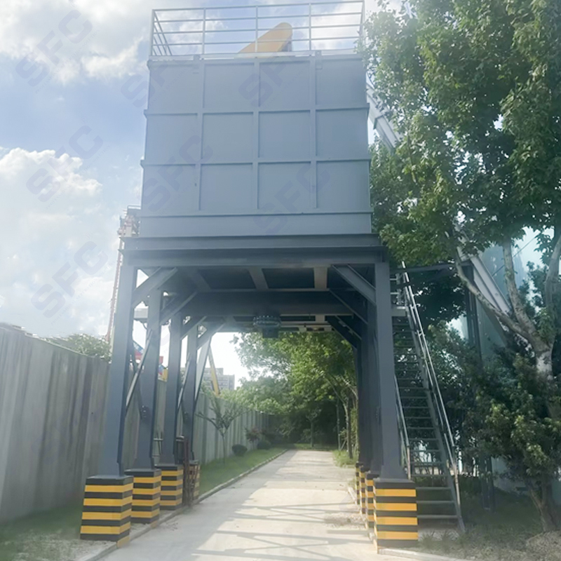 Sludge carriage silo