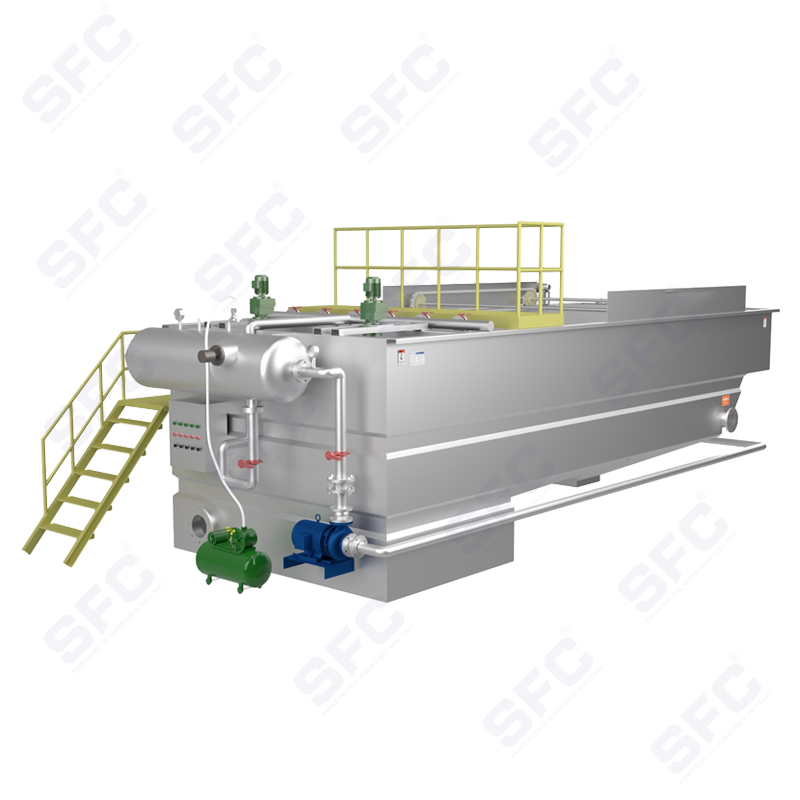SRDAF with mud bucket dissolved air flotation